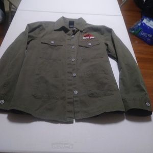 Jurassic Park Army Style Jacket